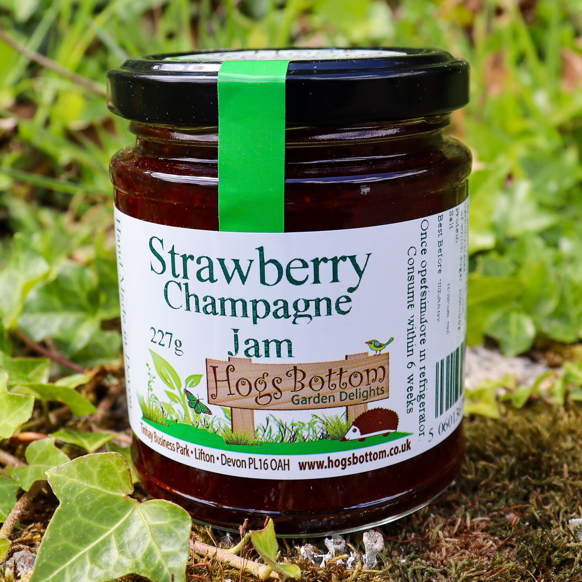 Hogs Bottom Strawberry Champagne Jam 227g