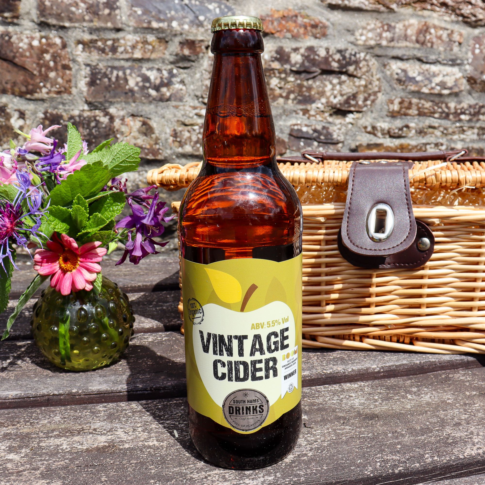 Ashridge Organic Cider Vintage 2018 500ml