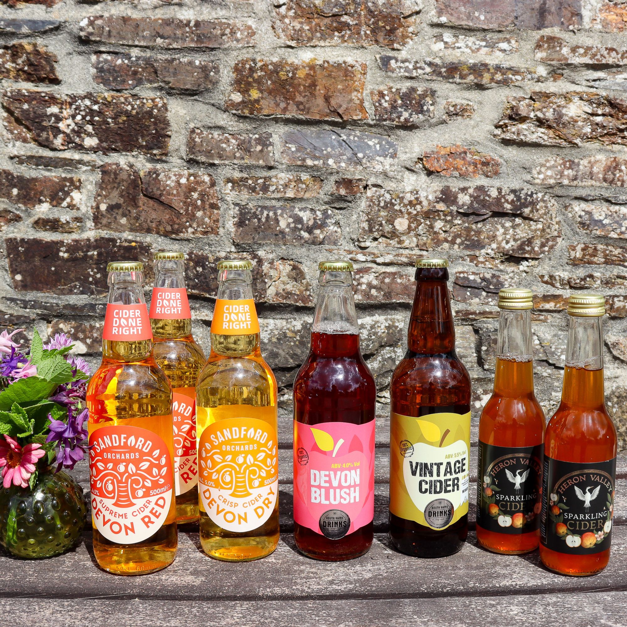 Devon Cider Hamper - Wicker Hamper