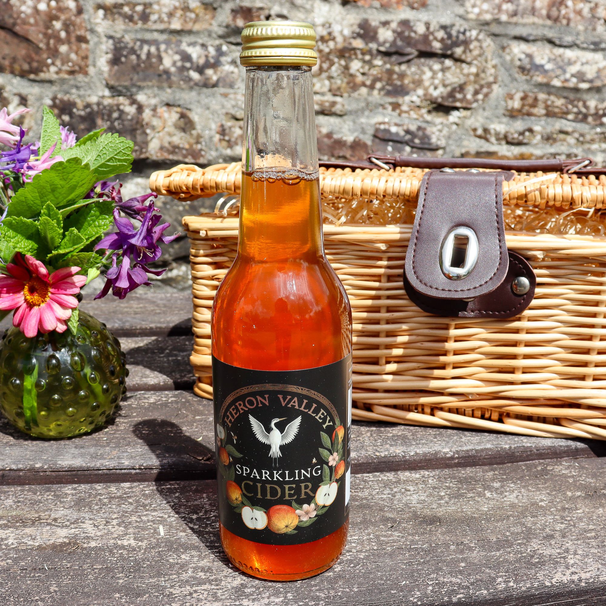 Heron Valley Sparkling Devon Cider 27cl