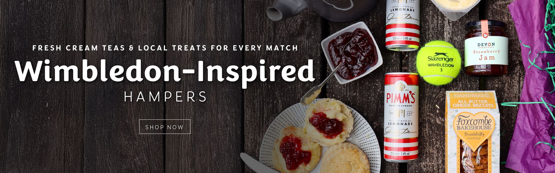Wimbledon Insprierd Hampers