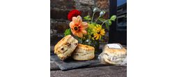 Large Fresh Baked Fruit Scones x2