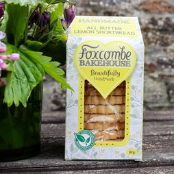 Foxcombe Bakehouse Lemon Butter Shortbread 160g
