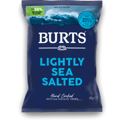 Burt's Lightly Sea Salted Crisps 40g