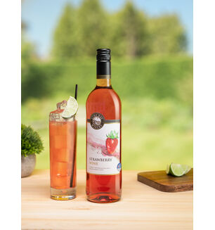 Lyme Bay Strawberry Wine - 75cl