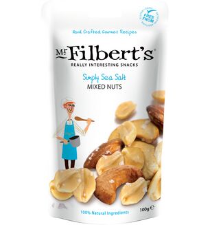 Mr Filbert's Simply Sea Salt Mixed Nuts 110g
