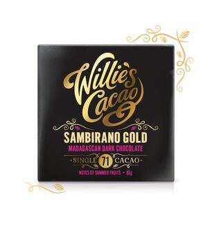 Willie's Sambirano Gold Madagascan Dark Chocolate 50g