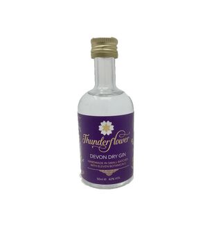 Thunderflower - Devon Dry Gin 50ml