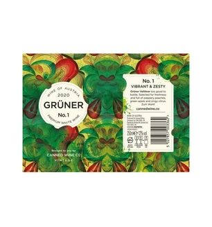 Canned Wine - Gruner 2020 No1- White Wine 250ml