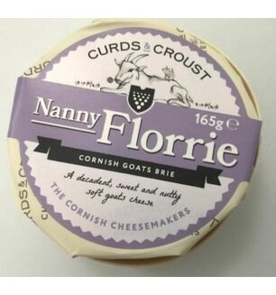 Curds & Croust Nanny Florrie Goats Brie 165g