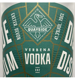 Quayside Lemon Verbena Vodka - 70cl 41.3% ABV