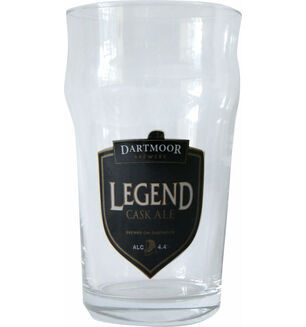 Dartmoor Brewery Legend Pint Glass