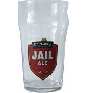 Dartmoor Brewery Jail Ale Pint Glass