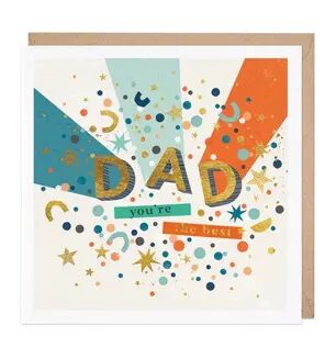 Greeting Card - "Dad Your the Best"