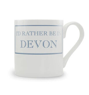 I'd Rather Be In Devon Mug-Stubbs