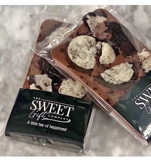 Cookie &amp; Cream Belgian Chocolate Bar (95g)