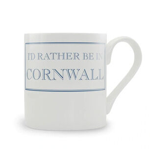 I'd Rather Be In Cornwall Mug-Stubbs