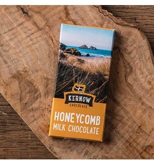 Kernow Honeycomb Milk Chocolate-95g