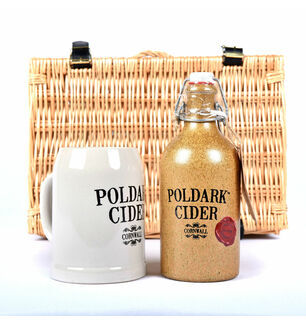 Poldark Cider Crock & Mug Gift Set