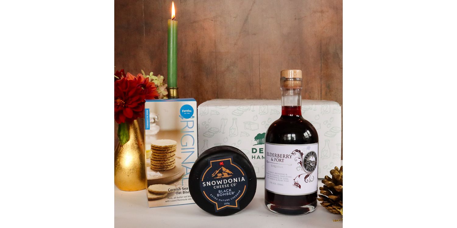 Little Treat Cheese & Port Hamper | Luxury Christmas Gift