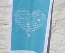 The Devon Heart Tea Towel in Blue additional 2