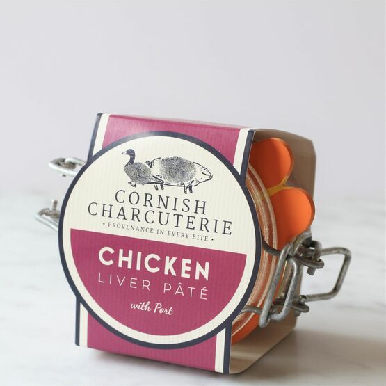 Cornish Charcuterie-Chicken Liver Pâté with Port
