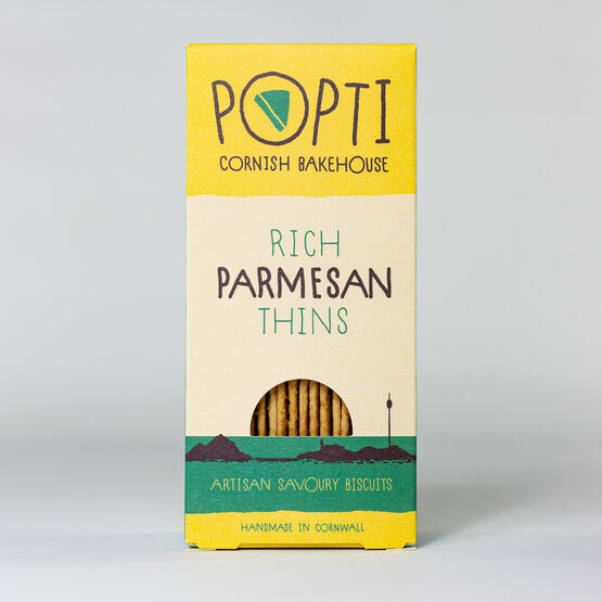 Popti Rich Parmesan Thins 120g