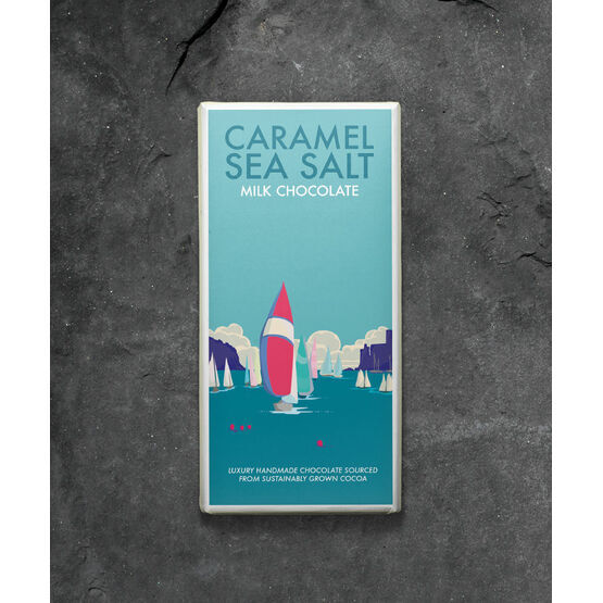 Kernow Caramel & Sea Salt Milk Chocolate - 100g