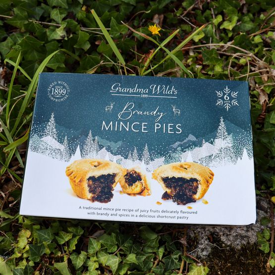 Grandma Wild's Deep Brandy Mince Pies  x 6