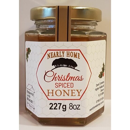 Christmas Spiced Infused Honey 227g