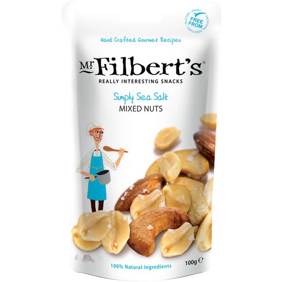 Mr Filbert's Simply Sea Salt Mixed Nuts 110g