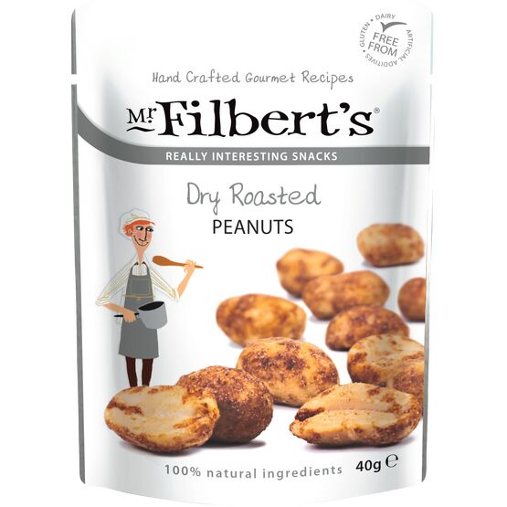 Mr Filbert's Dry Roasted Peanuts 40g