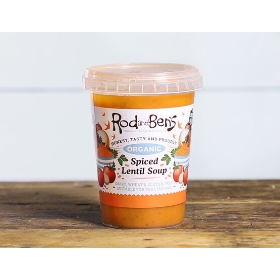 Rod and Bens Organic Spiced Lentil Soup