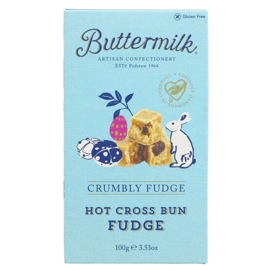 Buttermilk Hot Cross Bun Fudge - 100g