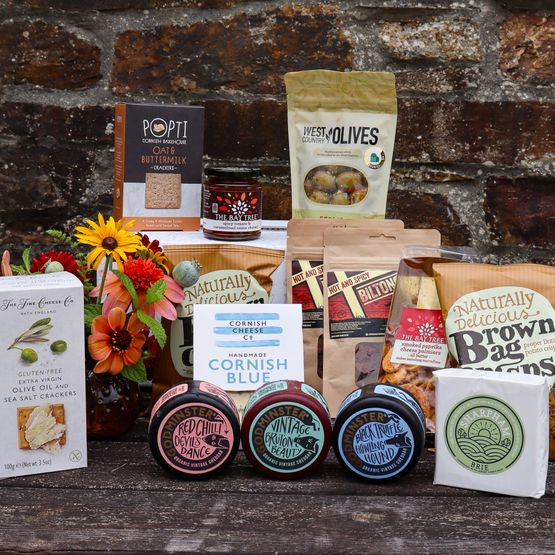 Westcountry Cheese &amp; Charcuterie Complete Platter Hamper