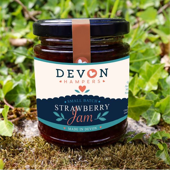 Devon Hampers Strawberry Jam 227g
