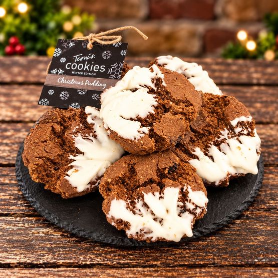 Teoni's Christmas Pudding Cookies (300g)