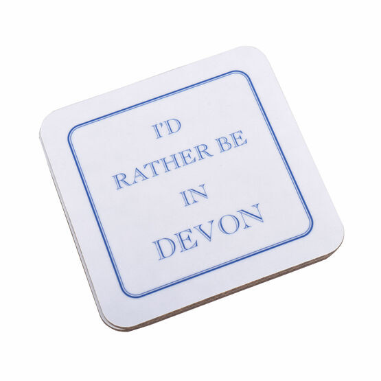 I'd Rather Be In Devon Coaster