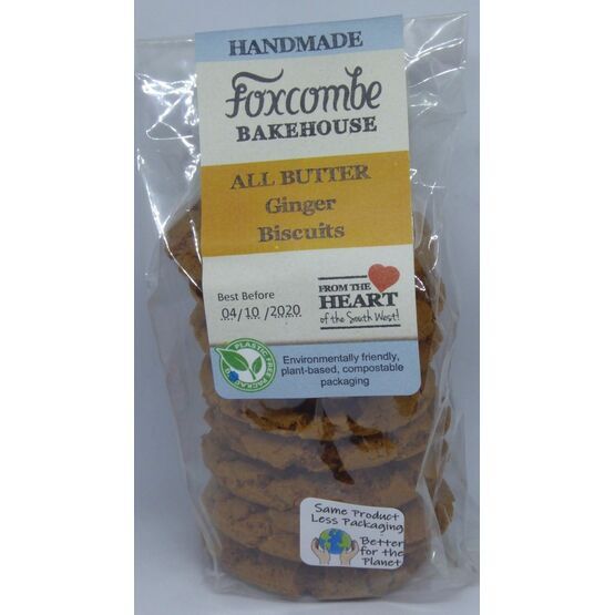 Foxcombe Bakehouse All Butter Ginger Biscuits