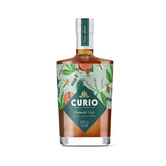 Curio Cornish Cup Gin 29% Vol - 70cl