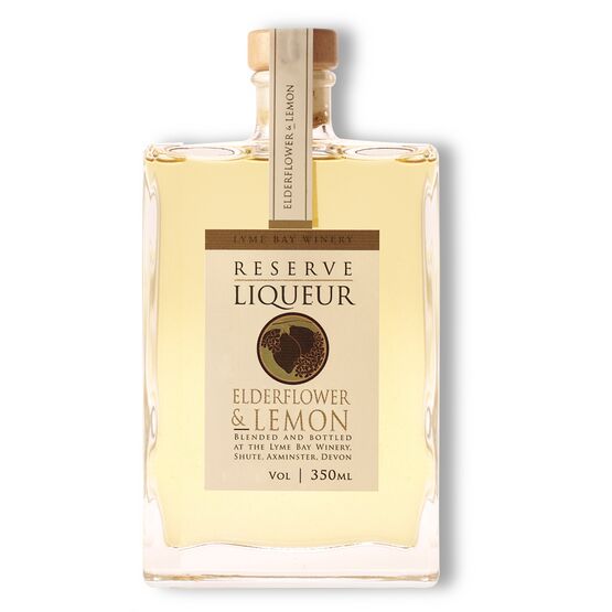 Lyme Bay Elderflower & Lemon Liqueur - 350ml
