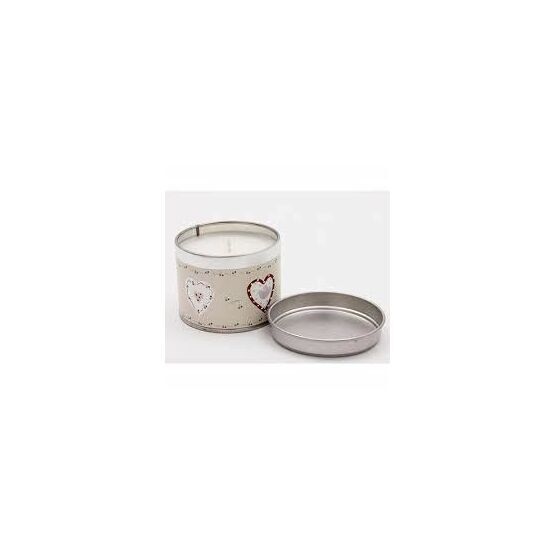 Pale Heart Scented Candle