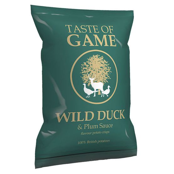 Taste Of Game Wild Duck &amp; Plum Sauce Crisps-40gm
