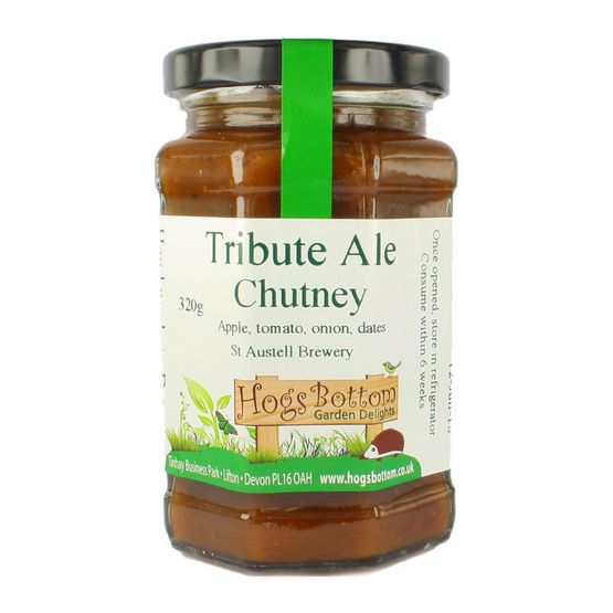 Hogs Bottom Tribute Ale Chutney 320gm jar
