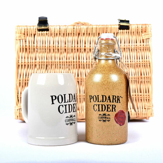 Poldark Cider Crock & Mug Gift Set