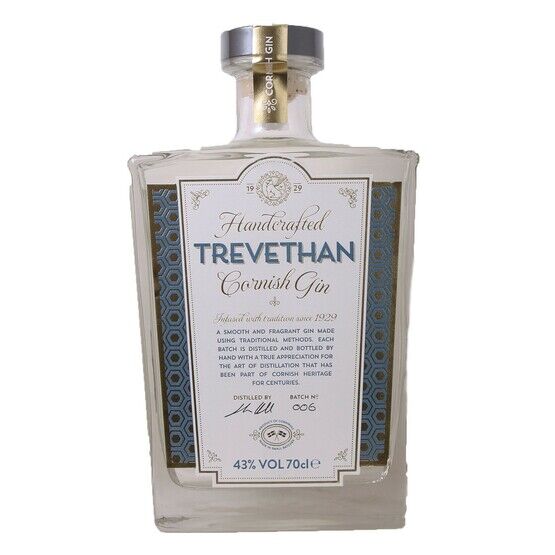 Handcrafted Trevethan Cornish Gin - 70cl
